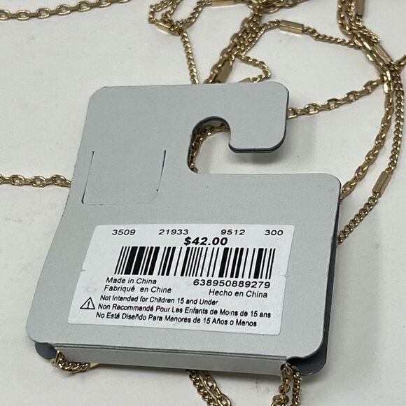 NWT Van Heusen, 2 in one necklace - Picture 2 of 8